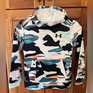 Kids Under Armour Multicolor Camo Hoodie